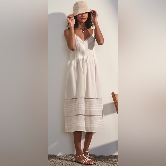 J. Crew Dresses & Skirts - J Crew New With Flaw Milano Dress In Cotton Voile Light Yellow M